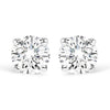 14K Yellow Gold 1.0 Cttw Lab Grown Diamond Solitaire Stud Earrings