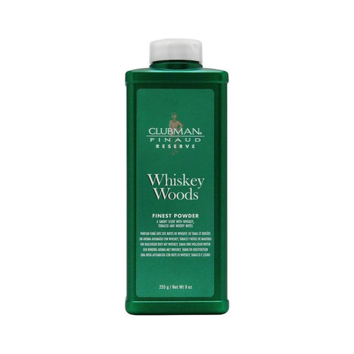 Clubman Pinaud Reserve Whiskey Woods Finest Poder 9 Oz