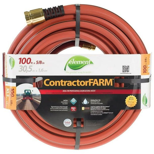 5/8' x 100' Element ContractorFARM Lead-Free Hose EasyOptionXY LLC