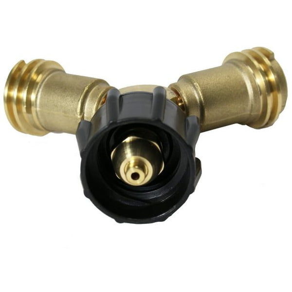 Gas One Propane Tee Adapter - Y Splitter EasyOptionXY LLC