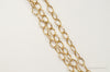 Italian Vintage Designer LIRM Gold Vermeil Sterling Silver Necklace