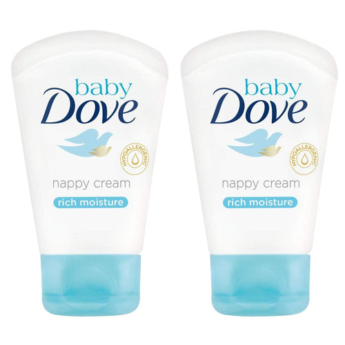 Dove Baby Rich Moisture Nappy Cream - 1.58 Oz / 45 g x 2 Pack