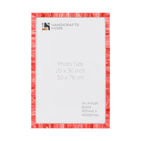 Poster Frames Classic Collection Bone Inlay, Red, 6 Sizes
