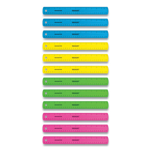 Westcott® Non-Shatter Flexible Ruler