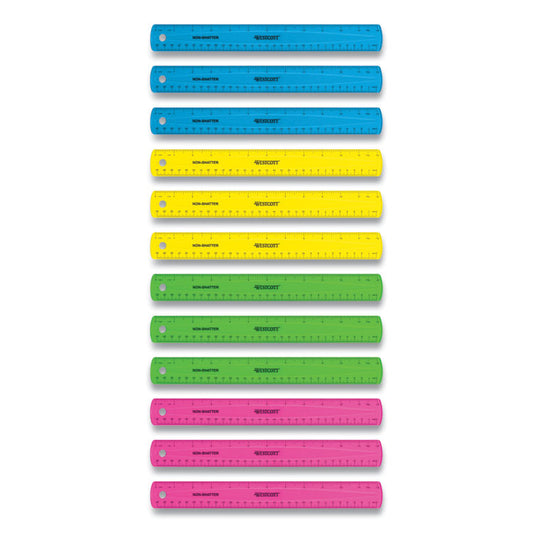Westcott® Non-Shatter Flexible Ruler