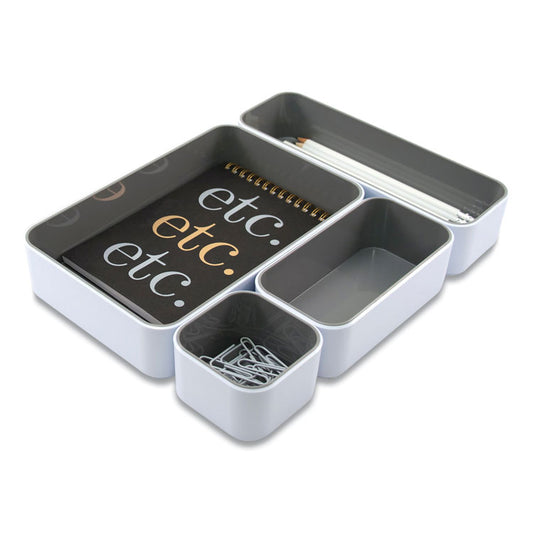 Advantus Fusion Stacking Bins