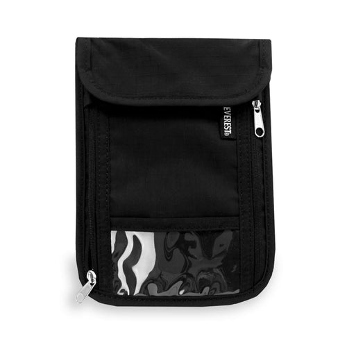 Everest Unisex Neck Pouch Black EasyOptionXY LLC
