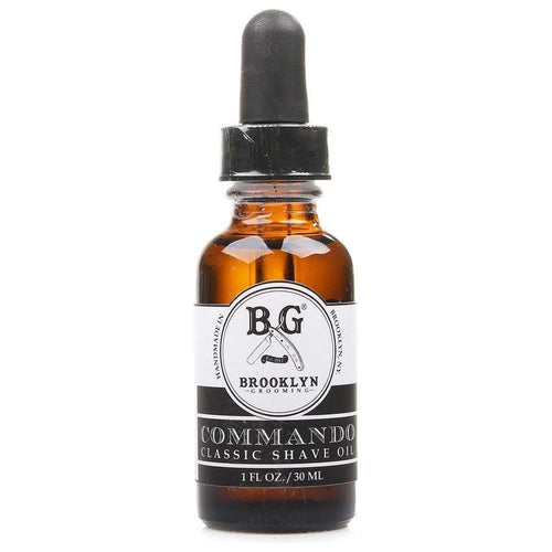 Brooklyn Grooming Classic Shaving Oil Commando 1oz
