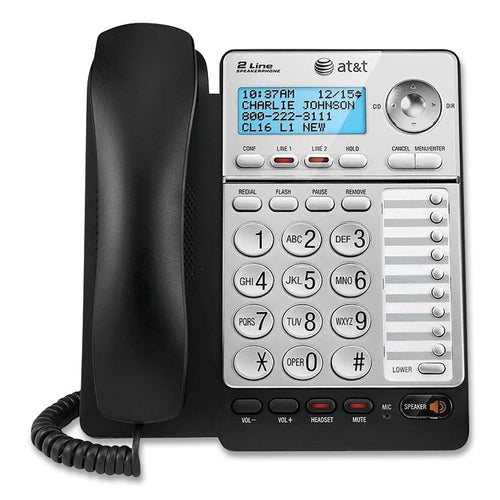 AT&T® ML17928 Two-Line Corded Speakerphone