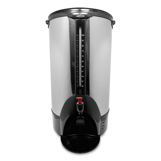 Coffee Pro Home/Business 100-Cup Double-Wall Percolating Urn
