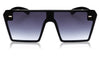NEW Top Oversized Square Modern  Woman And Ladies Fashion Retro Gradient Sunglasses With  Big Frame And  Vintage Eyewear UV400 Protection