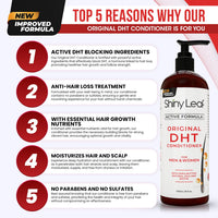 Shiny Leaf DHT Pro Conditioner and DHT Original Conditioner Bundle