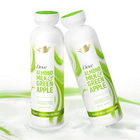 Dove Plant Milk Cleansing Body Wash Almond Milk & Green Apple for Moisturized Skin Gentle Cleanser, No Sulfates or Parabens, pH balanced 17.5 fl oz