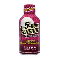 24 Pack 5-hour ENERGY Extra Strength Shots, Transfusion Flavor, 1.93 Fl Oz