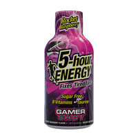 24 Pack 5-hour ENERGY Extra Strength Shots, Rocket Raspberry Flavor, 1.93 Fl Oz