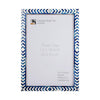 Poster Frames Taj Pattern Bone, Resin Inlay, Blue, 5 Sizes