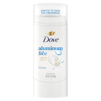 Dove Deodorant Stick Sensitive for 72 Hour Odor Protection Aluminum Free 2.4 oz