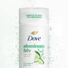 Dove Deodorant Stick Cucumber & Green Tea for 72 Hour Odor Protection Aluminum Free 2.4 oz