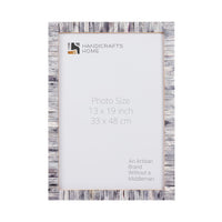 Poster Frames Classic Collection Bone Inlay, Grey, 6 Sizes
