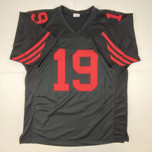 Autographed/Signed Deebo Samuel San Francisco Black Football Jersey JSA COA