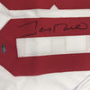 Autographed/Signed Jerry Rice San Francisco White Football Jersey Tristar COA