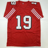 Autographed/Signed Deebo Samuel San Francisco Red Alternate Football Jersey JSA COA