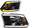 LED switching: black/amber/clear