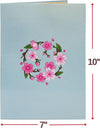 Cherry Blossom Oversized Pop Up Card with Keepsake