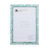 Poster Frame Taj Pattern Collection Bone Inlay, Green, 6 Sizes