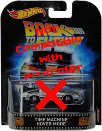 20 Pack Protector Case Clamshell for Hot Wheels Premium Pop Culture