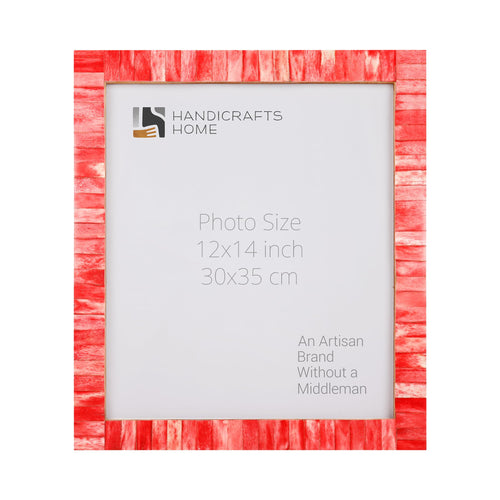 Poster Frames Classic Collection Bone Inlay, Red, 6 Sizes