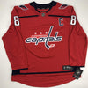 Autographed/Signed Alexander Alex Ovechkin Washington Capitals Red Hockey Jersey Fanatics COA