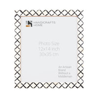 Moroccan Poster Frames Bone Inlay, Black, 9 Sizes