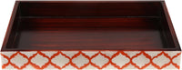 Moroccan Bone Inlay Vanity Decorative Bathroom Tray 10x6