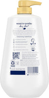 Dove Body Wash with Pump Dryness Relief with Jojoba Oil For 24hr Lotion-Soft Skin Moisturizing Skin Cleanser with No Sulfates No Parabens 30.6 oz