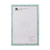 Poster Frame Taj Pattern Collection Bone Inlay, Green, 6 Sizes