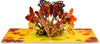 Fall Butterflies Pop Up Card