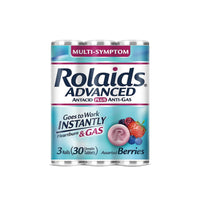 Rolaids Adv Cw 3x30  Antacd+Ags Wby