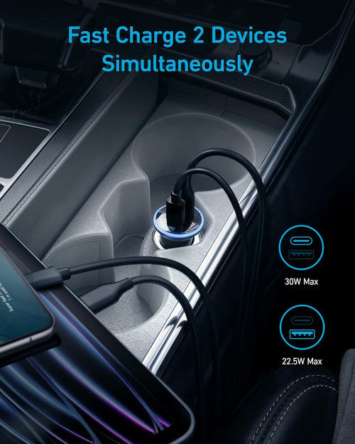Anker <b>323</b> Car Charger (52.5W)