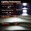 H5054 Kaslight 5x7 LED Headlights 7x6 Highlow Beam Sealed H4 9003 6054 Socket For Jeep Wrangler Yj Xj S10 Pickup Chevy Blazer Express Vancherokee Truck Ford E250