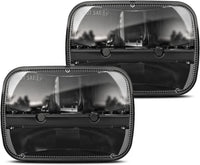 DNA MOTORING HL-OH-F1504-CH-AM Chrome Amber Headlights Replacement Compatible with 04-08 F-150/06-08 Mark LT