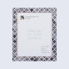 Poster Frames Moroccan Pattern Bone & Resin Inlay, Grey, 15 Sizes