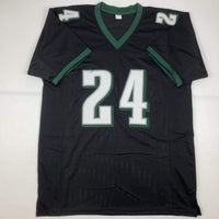 Autographed/Signed Darius Slay Jr. Philadelphia Black Football Jersey JSA COA