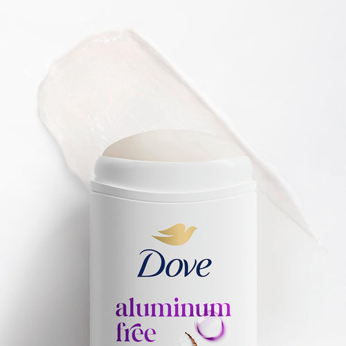 Dove Deodorant Stick for 72 Hour Odor Protection Coconut & Pink Jasmine Aluminum Free 2.4 oz