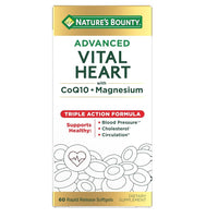 Nature's Bounty Advanced Vital Heart -- 60 Rapid Release Softgels