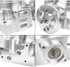 SPDZ1 70mm Silver Billet Aluminum Throttle Body For Integra RSX DC5 Civic SI EP3 K20 K20A K-Series