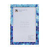 Poster Frames Indigo Pattern Collection Bone, Resin Inlay, 23 Sizes