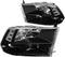 Black shell / Transparent corner
