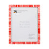 Poster Frames Classic Collection Bone Inlay, Red, 6 Sizes