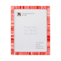 Poster Frames Classic Collection Bone Inlay, Red, 6 Sizes